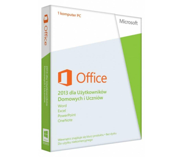 Microsoft Office 2013 Home&Student (MLK) - 123672 - zdjęcie